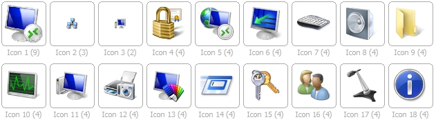 mstsc.exe icons