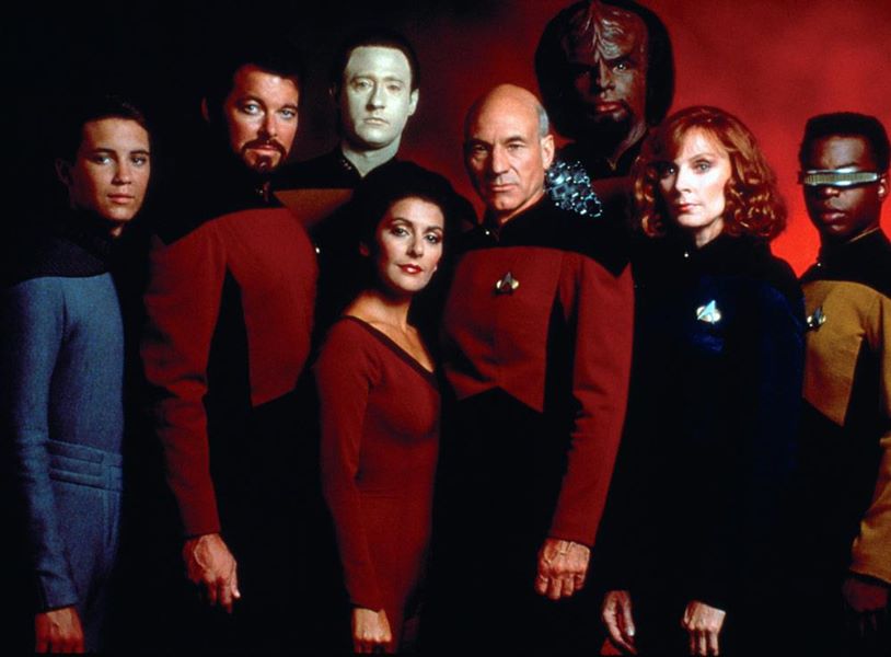 Photo: Today in Geek History: In 1987, Star Trek: The Next Generation began its run of 178 episodes--enough time to steep 2,550+ cups of tea, Earl Grey, hot.