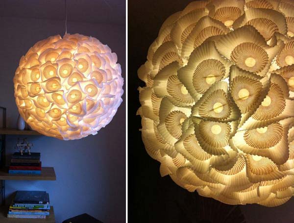 diy lamp cupcake