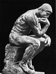 Thinking Man by Auguste Rodin