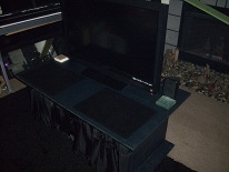 Fully wired TV Stand