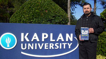 in front of Kaplan University