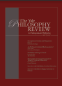THEYale_Philosophy_Review_Issue_1_Spring_2009